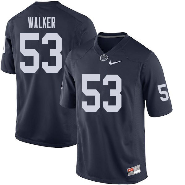 NCAA Nike Men's Penn State Nittany Lions Rasheed Walker #53 College Football Authentic Navy Stitched Jersey ZTM0398HM
